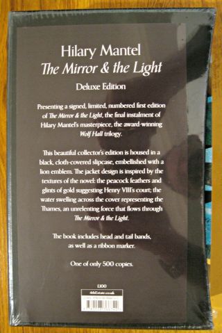 Hilary Mantel - The Mirror & The Light - Slipcased Signed & Numbered Edition - B