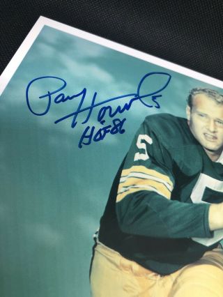 Paul Hornung Green Bay Packers HOF 1986 Auto Signed 8x10 Photo PSA/DNA 2