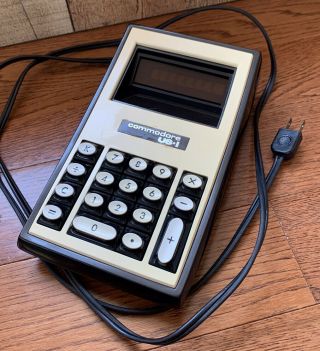 Vintage Commodore Us 1 Desk Calculator,  It