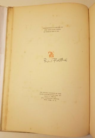 The Universal Penman: Engraved by George Bickham,  P Hofer Facsimile Edition 1941 3