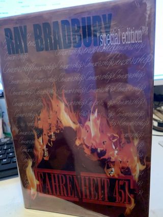 Fahrenheit 451 Special Edition Autographed Ray Bradbury 2005 960/2500
