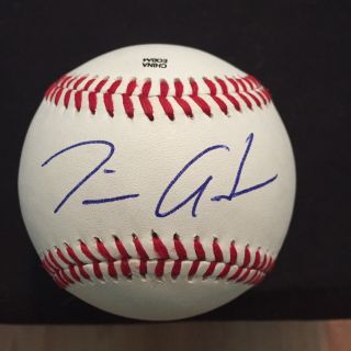 Chicago White Sox Tim Anderson Signed Carolina League Baseball
