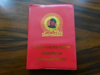 Quotations From Chairman Mao Tse Tung - 1st Edition Uk - 1966 Little Red Book