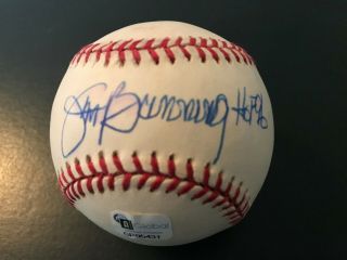 Jim Bunning Autographed Baseballs Hof 96 Gp95431