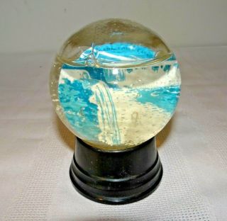 Vintage Snow Globe 1940s Niagara Falls Souvenir Plastic/bakelite Base & Glass