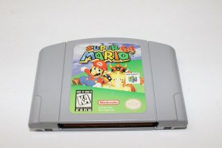 Vtg Authentic Mario 64 Nintendo N64 Game Cartridge