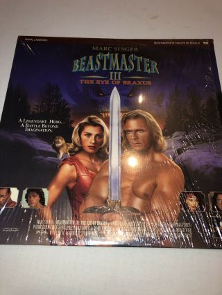 Beastmaster 3: The Eye Of Braxus (1996) Digital Laserdisc Vintage
