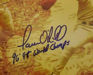 Paul O ' Neil Signed 1996 World Series Official Program 2