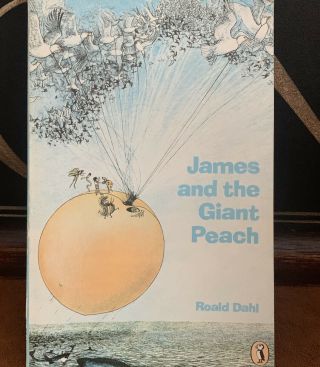 James And The Giant Peach,  Puffin Books 1973,  Signed By Roald Dahl 2