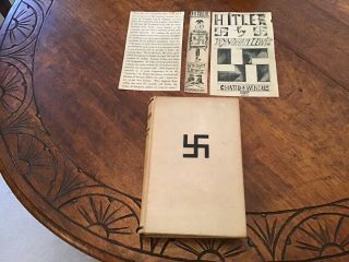 Hitler By Wyndham Lewis 1931 Chatto & Windus Cloth Binding 1st Edition