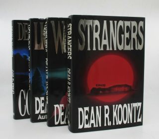 Strangers,  Watchers,  Lightning,  Cold Fire Dean Koontz 1st Signed Bookplates