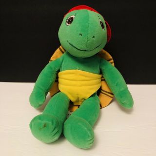 1986 Nelvana 14 " Plush Franklin The Turtle Kidpower Vintage Stuffed Toy