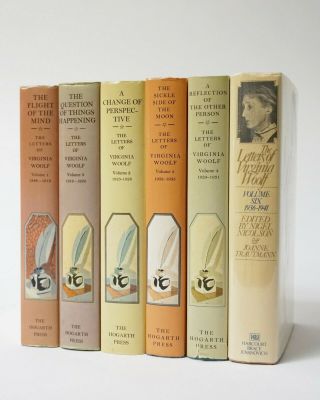 The Letters Of Virginia Woolf.  6 Volumes.