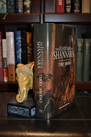 The Elfstones Of Shannara Terry Brooks Signed Limited Grim Oak Press Deluxe