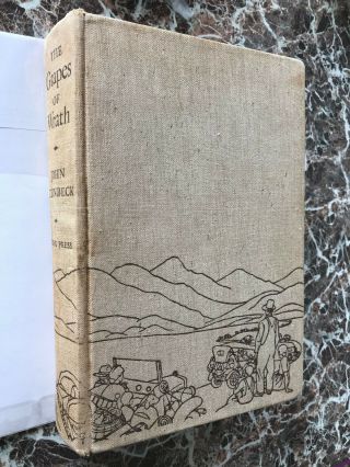 The Grapes of Wrath,  John Steinbeck 1939 First Edition w/Facsimile Dust Jacket 2