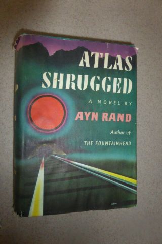Ayn Rand Atlas Shrugged 4th Printing 1957 Dj