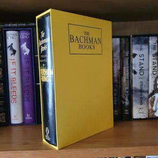 Stephen King (richard Bachman) The Bachman Books First Uk Edition