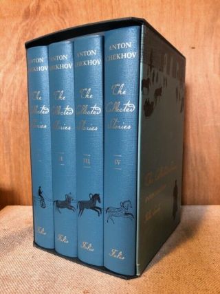 Anton Chekhov Collected Stories (folio Society 4 Volume Set)