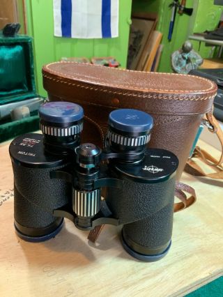 Vintage Swift Triton Fully Coated Binoculars 7 X 35 Model 748 W/ Case Japan