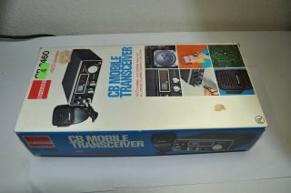 Vintage Sharp Cb Radio Cb - 2460 Classic 40 - Channel Radio Led Made In Japan -