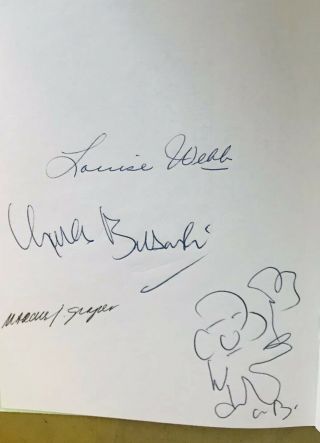 Charles Bukowski - Signed W/original Drawing - Wr 45 - A Jon Webb Tribute Issue - 1971