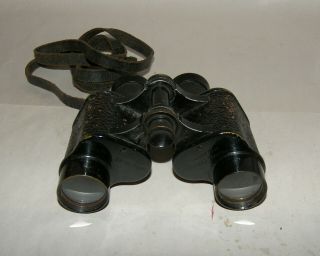 Vintage Bausch and & Lomb Signal Corps U.  S.  Army Prism Stereo 6x Binoculars WWII 2