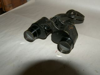 Vintage Bausch and & Lomb Signal Corps U.  S.  Army Prism Stereo 6x Binoculars WWII 3