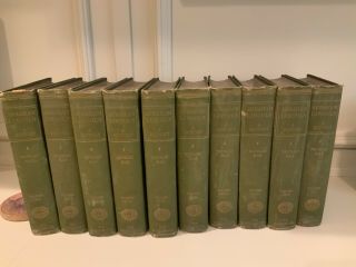 Abraham Lincoln A History - Nicolay And Hay 10 Volume Set 1890