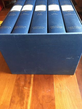A History Of England | Folio Society | 5 Volume Set With Dust Jacket 3