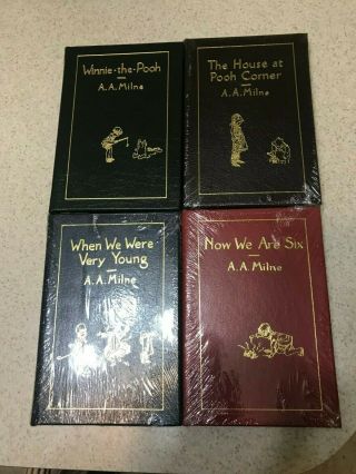 Easton Press Winnie - The - Pooh Complete 4 - Volume Set Collector 