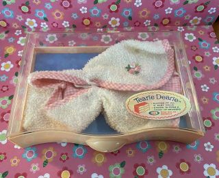 Vintage Rare Ideal Tearie Dearie Doll Drawer,  Terrycloth Robe 1964 Cute 4