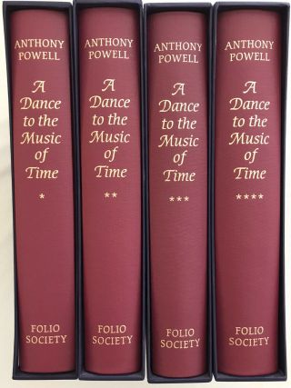 Dance To The Music Of Time,  Anthony Powell,  Folio Society,  Complete In 4 Volumes