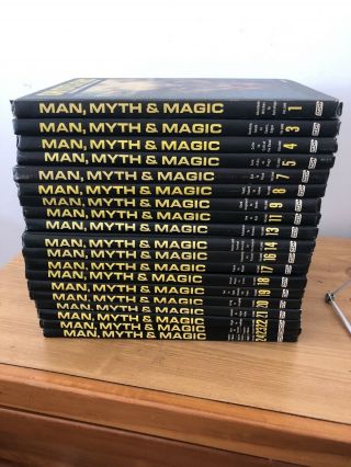 Man Myth & Magic Encyclopedia Of Supernatural 19 Of 24 Volume Book Set