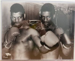 Michael Spinks Leon Spinks Signed Autographed 11x14 Photo Fanatics