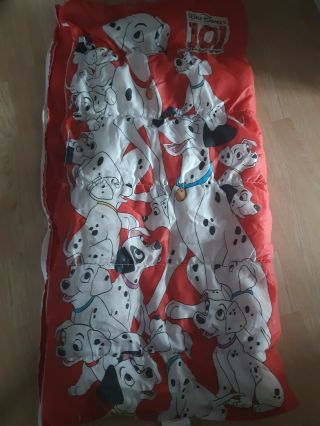 Vintage Disney 101 Dalmatians Sleeping Bag 90 