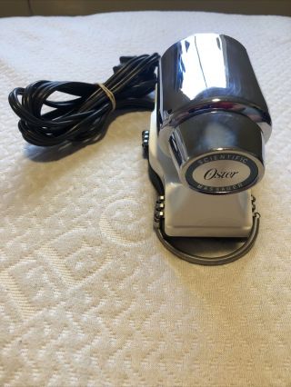 Oster Handheld Massager 146 - 11a Variable Speed Vibration Scientific Vintage Usa