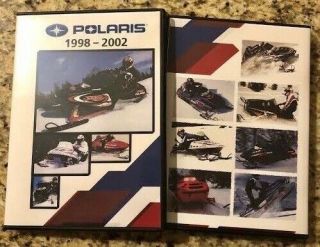 92,  95,  1998 - 2002 Vintage Polaris Snowmobile Lineup Dvd Set – Over 3 Hours