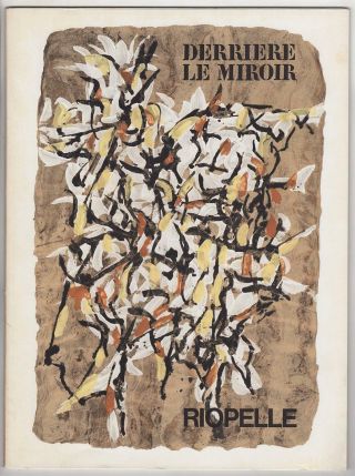 Riopelle,  Jean - Paul,  Artist.  Derriere Le Miroir,  No.  160: Riopelle.  Paris,  1966.