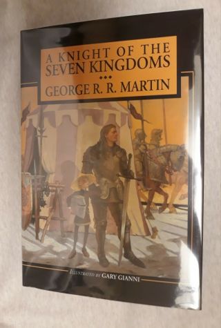 George R R Martin ☆ A Knight Of The Seven Kingdoms ☆ Subterranean Press Signed