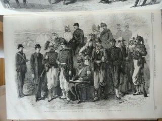 Iln Illustrated London News Prussian War Italy Germany Synagogue Quebec 1866