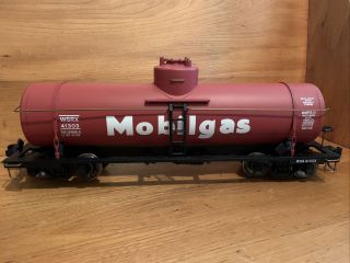 Vintage Aristo Craft G Scale Hooker Single Dome Mobil Gas Tank Car 41303