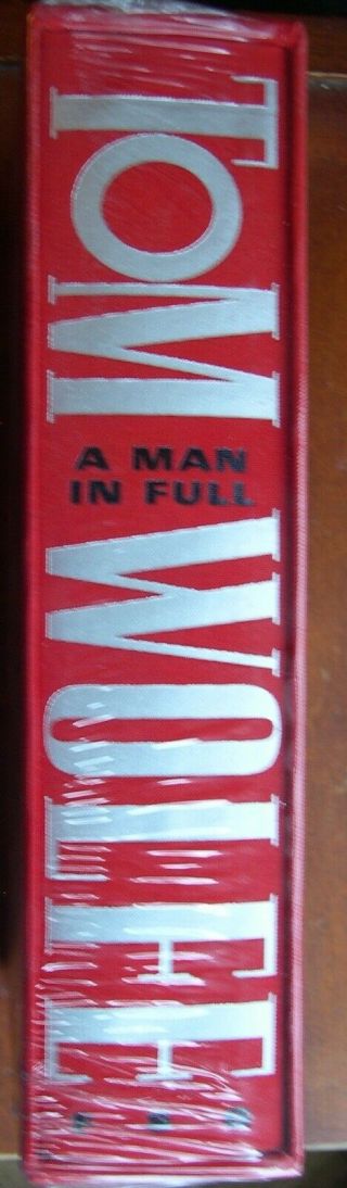 Tom Wolfe A Man In Full 1998 Fsg Signed Limited Edition Of 250