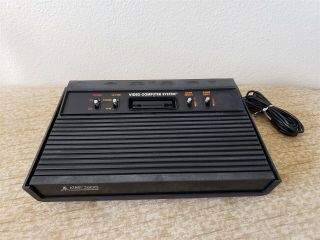 Vintage 1980 Atari Cx - 2600a Video Computer System Console - Spares
