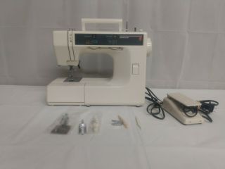 Vintage Kenmore Sears Model 385 Sewing Machine Electric 6 Stitch Zigzag
