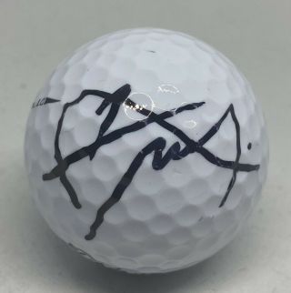 Xander Schauffele Signed Titleist Golf Ball Autographed Auto Jsa