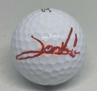 Jon Rahm Signed Titleist Golf Ball Autographed Auto Jsa