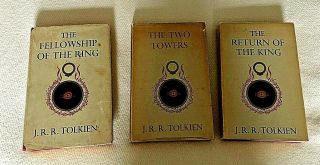 The Lord Of The Rings First Edition Set