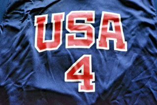 Vintage Allen Iverson 4 USA Dream Team Olympics Reebok Jersey - YOUTH Size XL 2