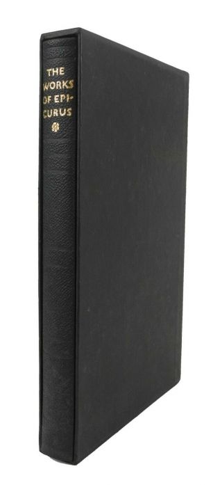 The Of Epicurus - Limited Editions Club 1947 - Signed By Bruce Rogers