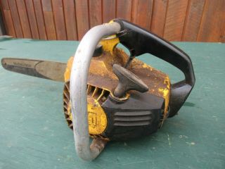 Vintage McCULLOCH MAC 6 Chainsaw Chain Saw with 12 